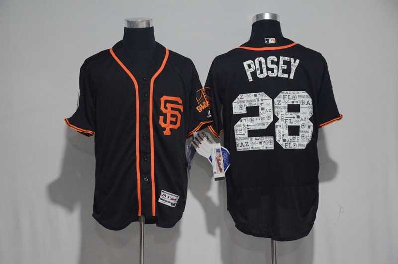 San Francisco Giants #28 Buster Posey Black 2017 Spring Training Flexbase Collection Stitched Jersey,We sell and wholesale San Francisco Giants #28 Buster Posey Black 2017 Spring Training Flexbase Collection Stitched Jersey on line form chian!